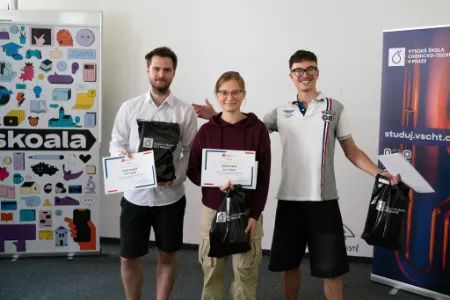 První studentský hackathon VŠCHT Praha