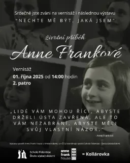 Výstava o Anne Frankové